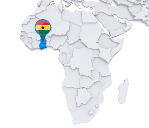 Ghana - West Africa Ghana Map